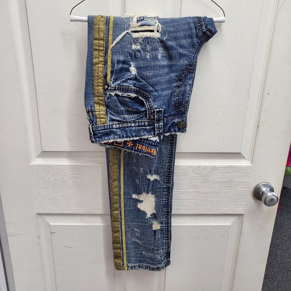 Rock Revival Distressed Jeans